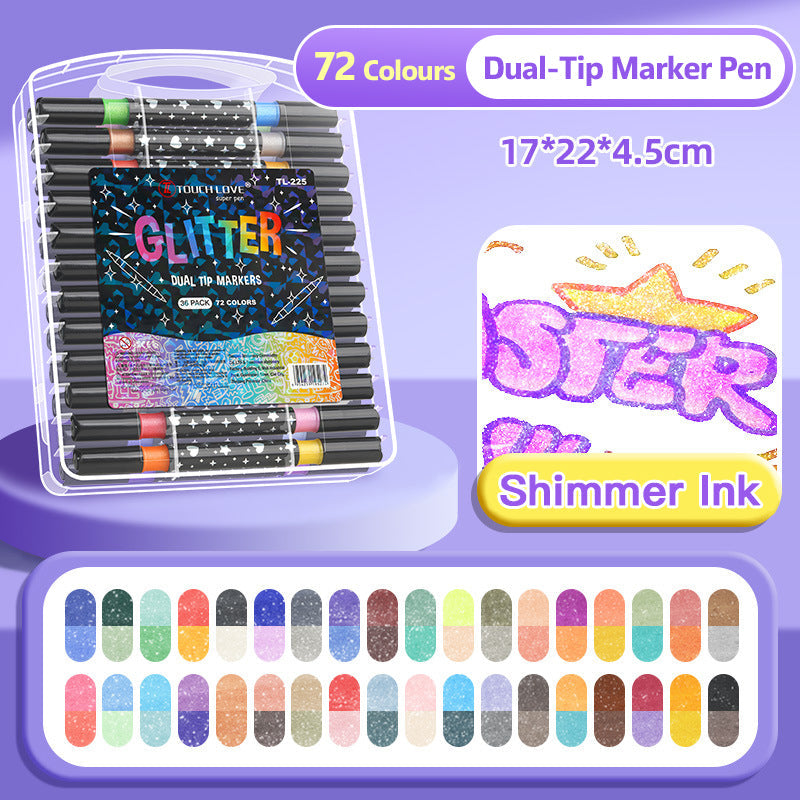 🎅Weihnachtsangebot 50 % Rabatt🎁Doppelspitz-Glitzerstift