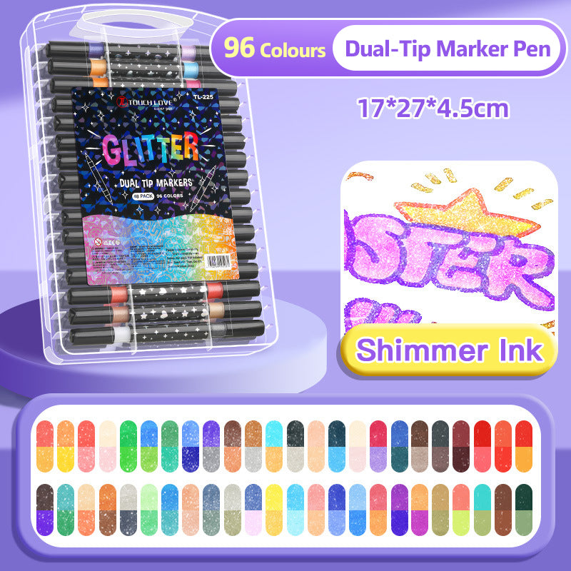 🎅Weihnachtsangebot 50 % Rabatt🎁Doppelspitz-Glitzerstift