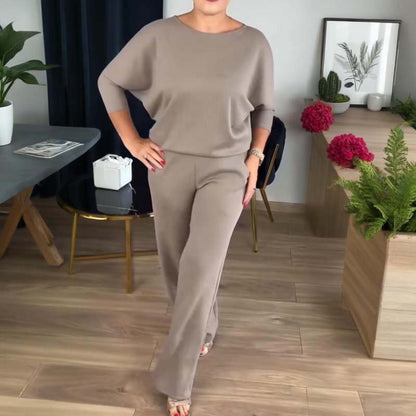 ⏳Time-Limited Special⏰Elegant 3-piece set including long cardigan, top and pants💞