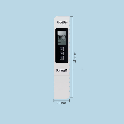 💧✅ 3-in-1 TDS Wasserqualitätsprüfer – Digitales LCD, hohe Präzision 💧💦 Ideal für Aquarium, Trinkwasser & zu Hause – schnelle & genaue Messung