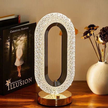 🎅Weihnachtsverkauf 50 % Rabatt!🎄Über 50.000 verkauft!🎁✨Wiederaufladbare Luxuriöse Kristall-LED-Nachtlampe