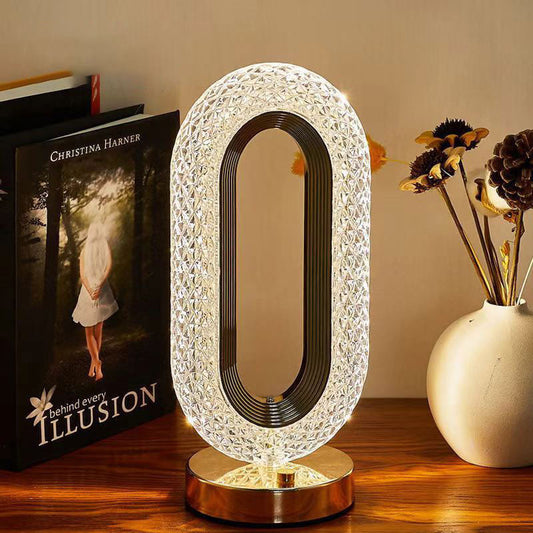 🎅Weihnachtsverkauf 50 % Rabatt!🎄Über 50.000 verkauft!🎁✨Wiederaufladbare Luxuriöse Kristall-LED-Nachtlampe