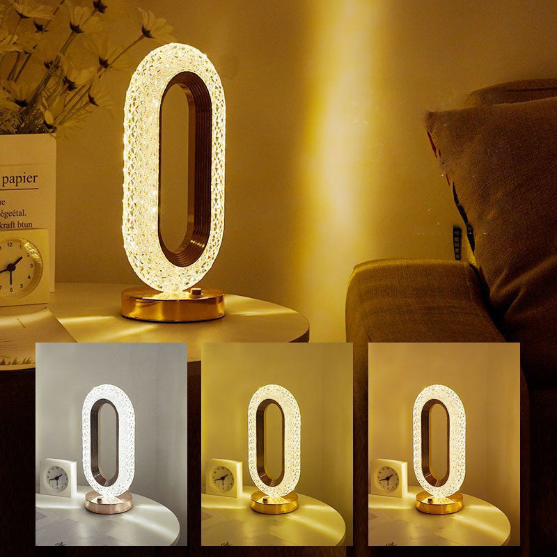 🎅Weihnachtsverkauf 50 % Rabatt!🎄Über 50.000 verkauft!🎁✨Wiederaufladbare Luxuriöse Kristall-LED-Nachtlampe