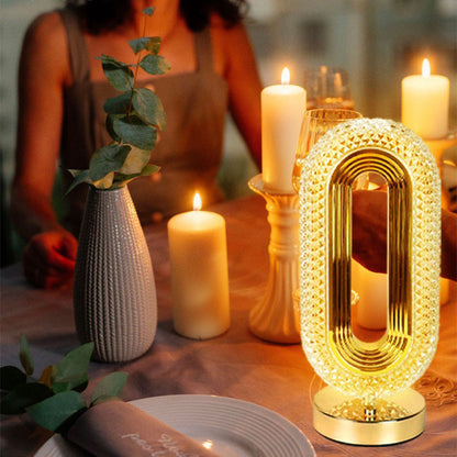 🎅Weihnachtsverkauf 50 % Rabatt!🎄Über 50.000 verkauft!🎁✨Wiederaufladbare Luxuriöse Kristall-LED-Nachtlampe