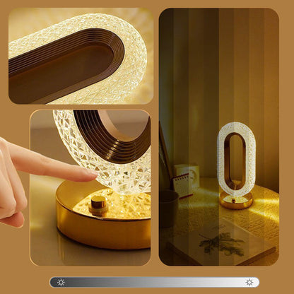 🎅Weihnachtsverkauf 50 % Rabatt!🎄Über 50.000 verkauft!🎁✨Wiederaufladbare Luxuriöse Kristall-LED-Nachtlampe