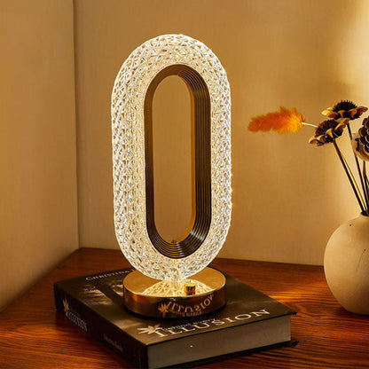 🎅Weihnachtsverkauf 50 % Rabatt!🎄Über 50.000 verkauft!🎁✨Wiederaufladbare Luxuriöse Kristall-LED-Nachtlampe