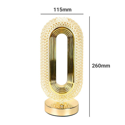 🎅Weihnachtsverkauf 50 % Rabatt!🎄Über 50.000 verkauft!🎁✨Wiederaufladbare Luxuriöse Kristall-LED-Nachtlampe