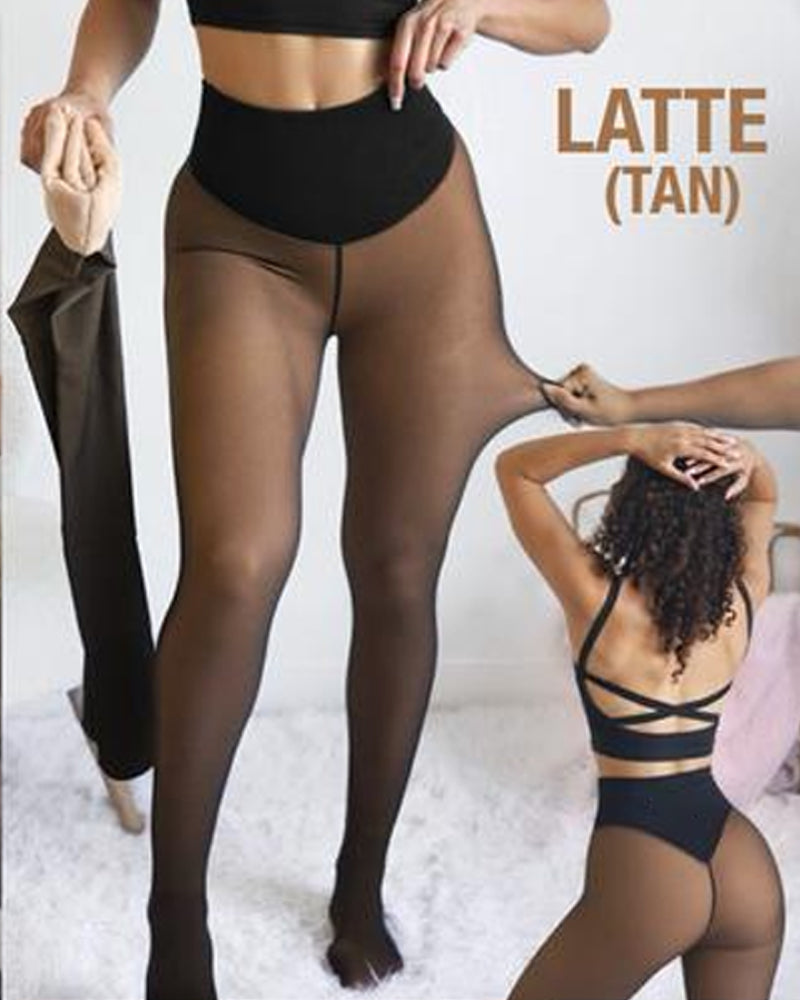 ❄️Neujahrsverkauf 60% Rabatt!⚡50K+ verkauft!❄️Fleece-Leggings mit nahtloser Formgebung✨Bleiben Sie warm. Sehen Sie gut aus💕