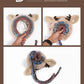 🎁🎄Weihnachtsverkauf 49% Rabatt🦌Originaldesign Festlicher Weihnachtsgeweih-Hut🧶