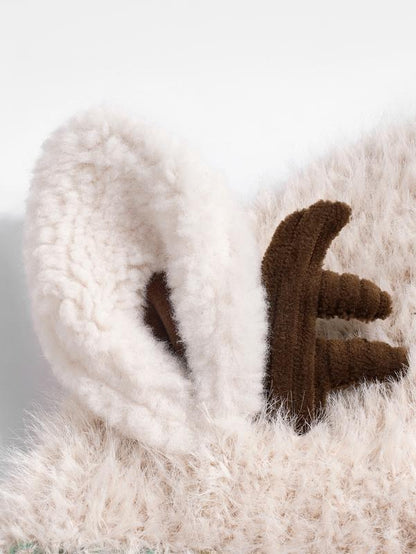 🎁🎄Weihnachtsverkauf 49% Rabatt🦌Originaldesign Festlicher Weihnachtsgeweih-Hut🧶