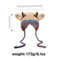 🎁🎄Weihnachtsverkauf 49% Rabatt🦌Originaldesign Festlicher Weihnachtsgeweih-Hut🧶