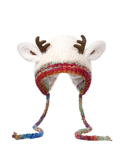 🎁🎄Weihnachtsverkauf 49% Rabatt🦌Originaldesign Festlicher Weihnachtsgeweih-Hut🧶