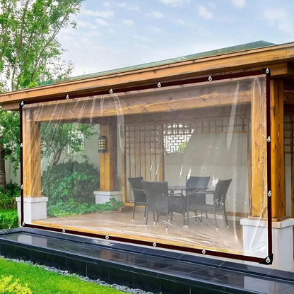 ⏳Limitiertes 50 % Rabatt⏰Hochbelastbare transparente wasserdichte isolierte Plane🛡️🌧️