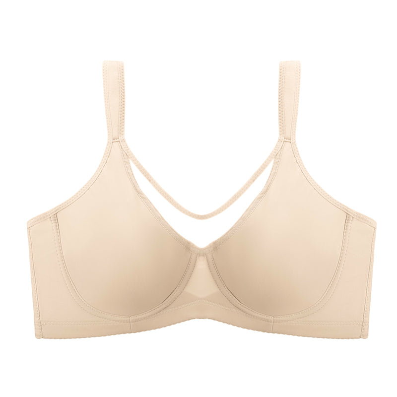 🎁 LETZTER TAG DER AKTION – 49% RABATT 💐 Eleganter Damen-BH mit Netzbesatz, voller Deckung, auch für größere Größen