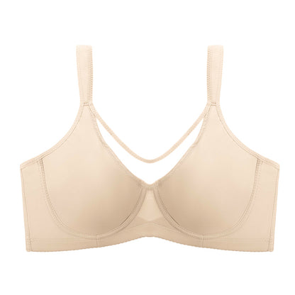 🎁 LETZTER TAG DER AKTION – 49% RABATT 💐 Eleganter Damen-BH mit Netzbesatz, voller Deckung, auch für größere Größen