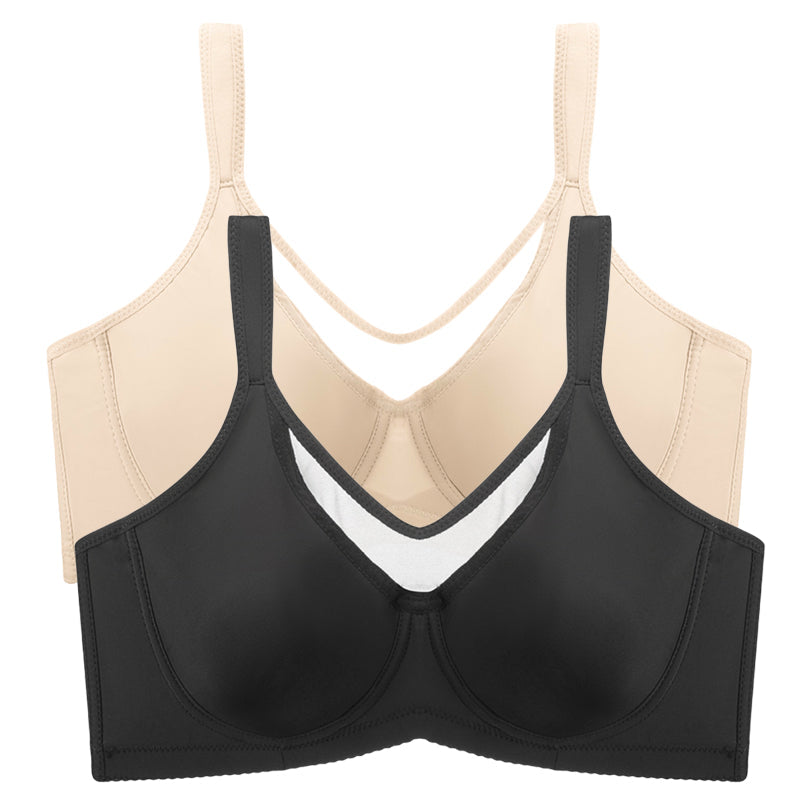 🎁 LETZTER TAG DER AKTION – 49% RABATT 💐 Eleganter Damen-BH mit Netzbesatz, voller Deckung, auch für größere Größen