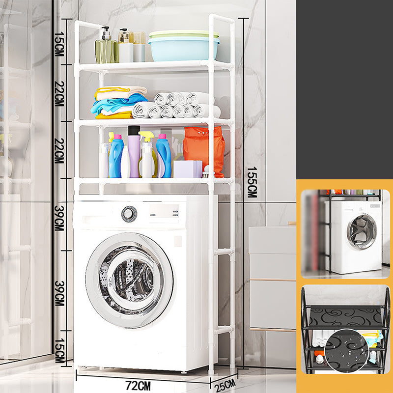 🏠✨ 59% RABATT! Praktisches Aufbewahrungsregal für Bad & Waschküche – Kein Bohren erforderlich – Selbstklebend & robust 🛠️