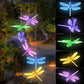 🔥Kostenloser Versand & 50 % Rabatt🔥🦋 Verschönern Sie Ihren Garten – ✨Kreative Solar-Windspiele mit Vogeldesign