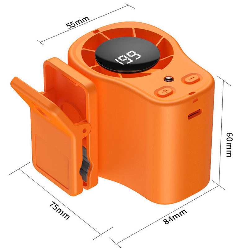 ⏰️Letzter Tag für kostenlosen Versand⌛️Freihändiger Ventilator mit LED-Display
