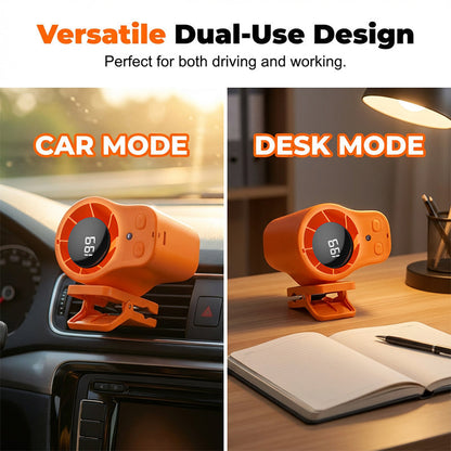 ⏰️Letzter Tag für kostenlosen Versand⌛️Freihändiger Ventilator mit LED-Display