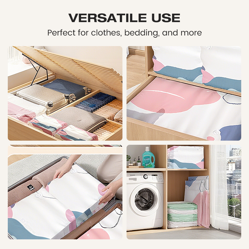 🧳💨 50 % Rabatt! Vakuum-Aufbewahrungsbeutel ohne Pumpe – Drücken und versiegeln, keine Pumpe erforderlich. Spart 80 % Platz, hält Kleidung trocken und staubfrei. Ideal für voluminöse Bettwäsche und saisonale Ausrüstung. 🛏️🗄️