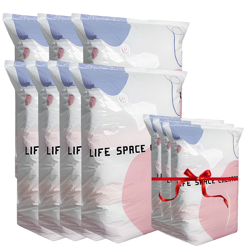 🧳💨 50 % Rabatt! Vakuum-Aufbewahrungsbeutel ohne Pumpe – Drücken und versiegeln, keine Pumpe erforderlich. Spart 80 % Platz, hält Kleidung trocken und staubfrei. Ideal für voluminöse Bettwäsche und saisonale Ausrüstung. 🛏️🗄️