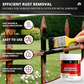 🔥Kostenloser Versand & 50 % Rabatt🔥 Rust Converter Metallic Paint – Entfernt Rost ohne Schleifen, kein Geruch, glänzende Oberfläche für Tore & Gartengeräte. 🔨✨