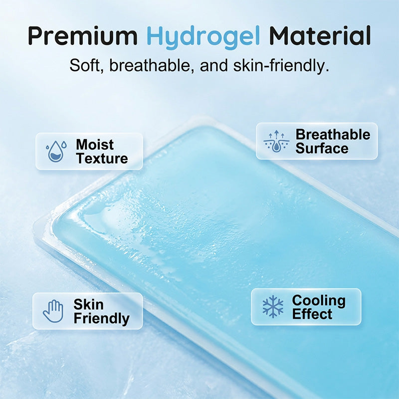 💞Kaufe 1 und erhalte 1 gratis!🥳Über 50.000 verkauft!❄️Sofort-Kühlpflaster für empfindliche Haut - Hydrogel mit Minzextrakt