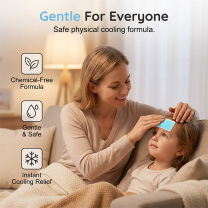 💞Kaufe 1 und erhalte 1 gratis!🥳Über 50.000 verkauft!❄️Sofort-Kühlpflaster für empfindliche Haut - Hydrogel mit Minzextrakt