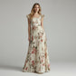 👗🌺 ELEGANTES BLUMENPRINT-MAXI-KLEID MIT PLISSEEFALTEN – 50% RABATT! Romantisch, schmeichelhaft & perfekt für Frühling, Sommer & festliche Anlässe 💫