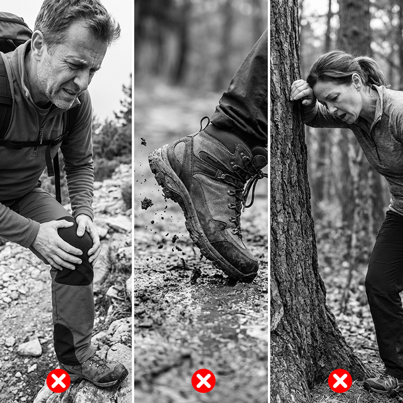 ⛰️ 50 % RABATT FÜR KURZE ZEIT! ✨ Verstellbarer Gehstock aus Aluminiumlegierung – Robust, stoßdämpfend, leicht 🌲