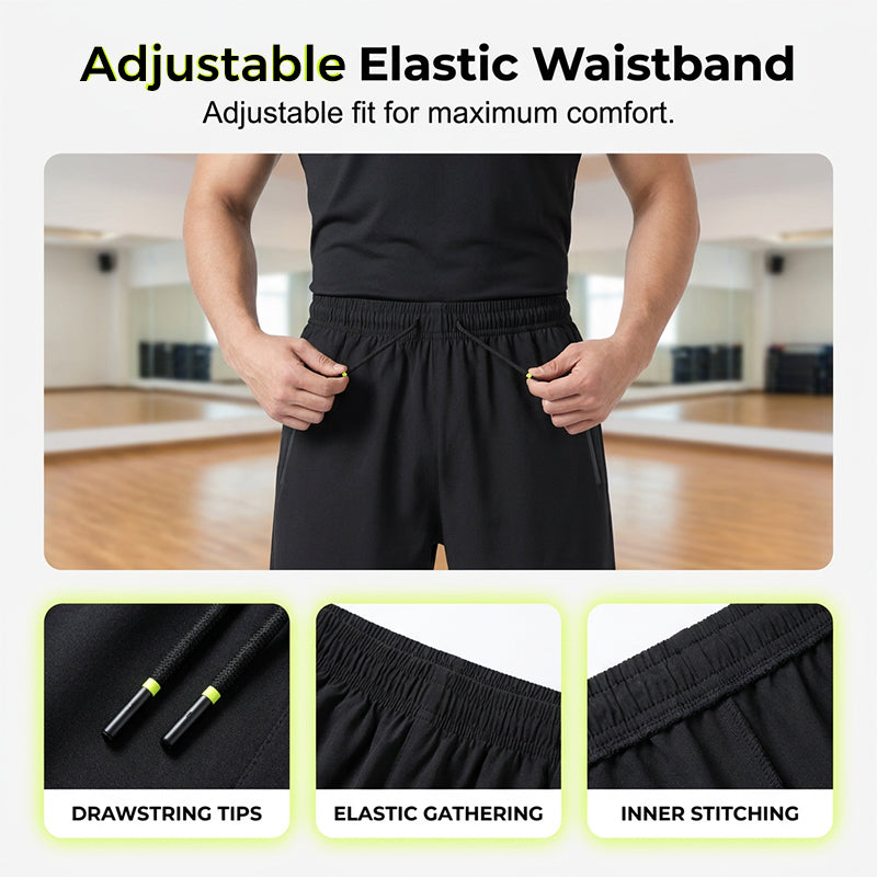 🔥Kostenloser Versand & 50 % Rabatt🔥Schnelltrocknende Herren-Sportshorts – Leicht, atmungsaktiv & perfekt für Workout, Laufen & Freizeit ✨