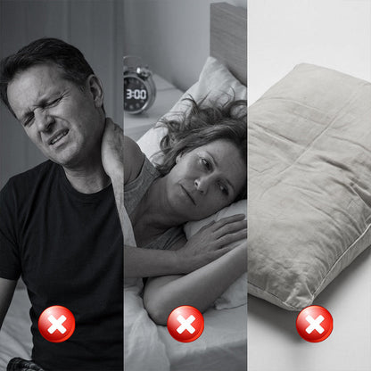 ⏰ Letzter Tag für kostenlosen Versand ⌛☁️ Bio-Memory-Schaumkissen – Ergonomisch geformt & druckentlastend für besseren Schlaf
