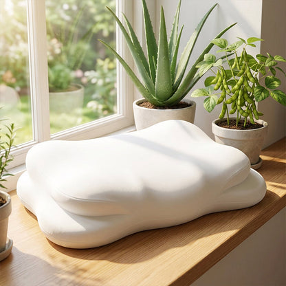 ⏰ Letzter Tag für kostenlosen Versand ⌛☁️ Bio-Memory-Schaumkissen – Ergonomisch geformt & druckentlastend für besseren Schlaf