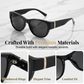 🕶️👓 55% KORTING! Brildragers opgelet: deze oversized zonnebril schuift over je eigen bril en je ziet eruit als een filmster – geen dure clip-on, geen geknipper met lenzen!