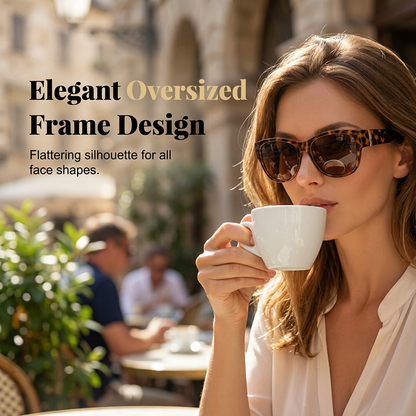 🕶️👓 55% KORTING! Brildragers opgelet: deze oversized zonnebril schuift over je eigen bril en je ziet eruit als een filmster – geen dure clip-on, geen geknipper met lenzen!