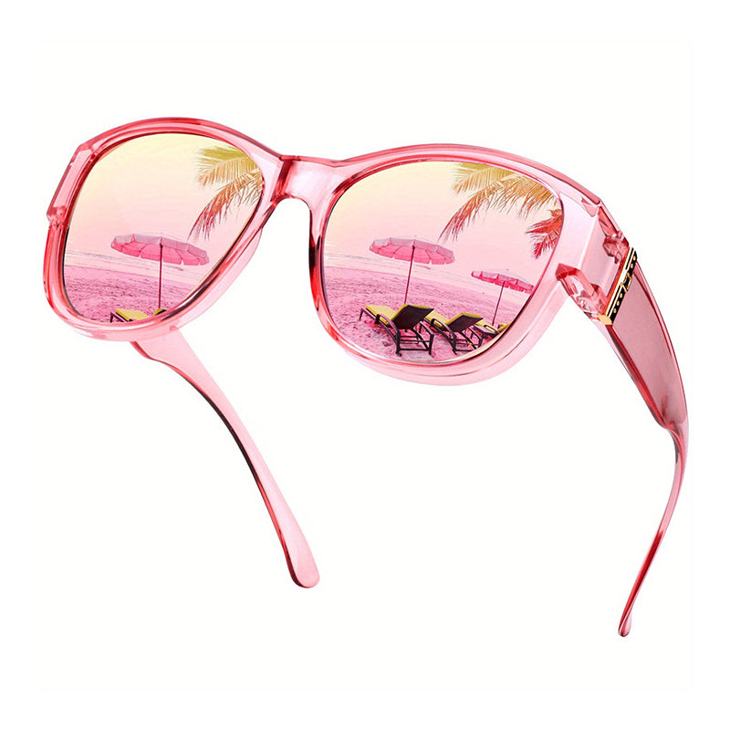 🕶️👓 55% KORTING! Brildragers opgelet: deze oversized zonnebril schuift over je eigen bril en je ziet eruit als een filmster – geen dure clip-on, geen geknipper met lenzen!