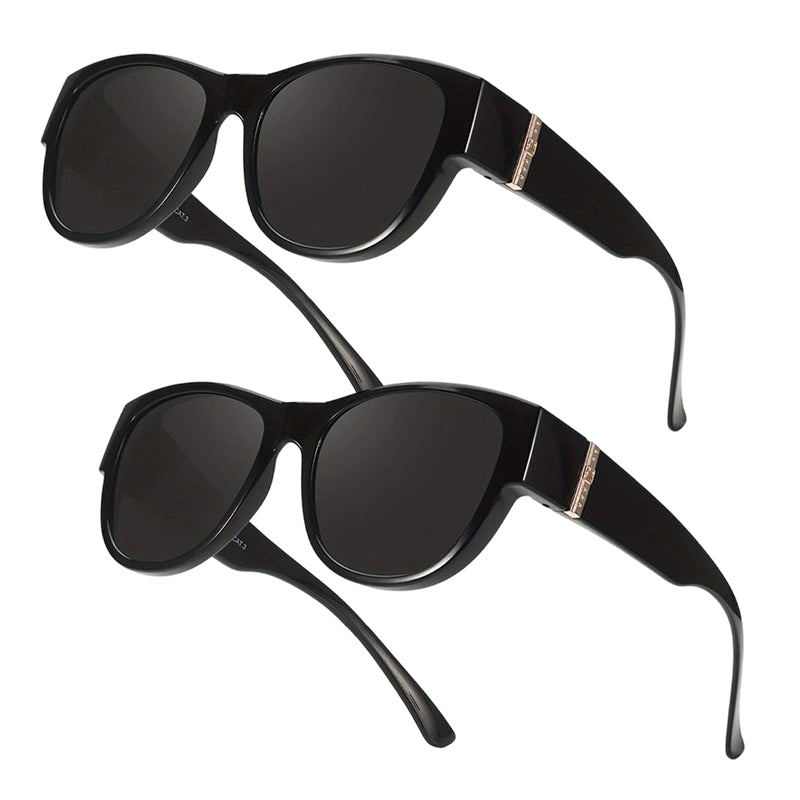 🕶️👓 55% KORTING! Brildragers opgelet: deze oversized zonnebril schuift over je eigen bril en je ziet eruit als een filmster – geen dure clip-on, geen geknipper met lenzen!