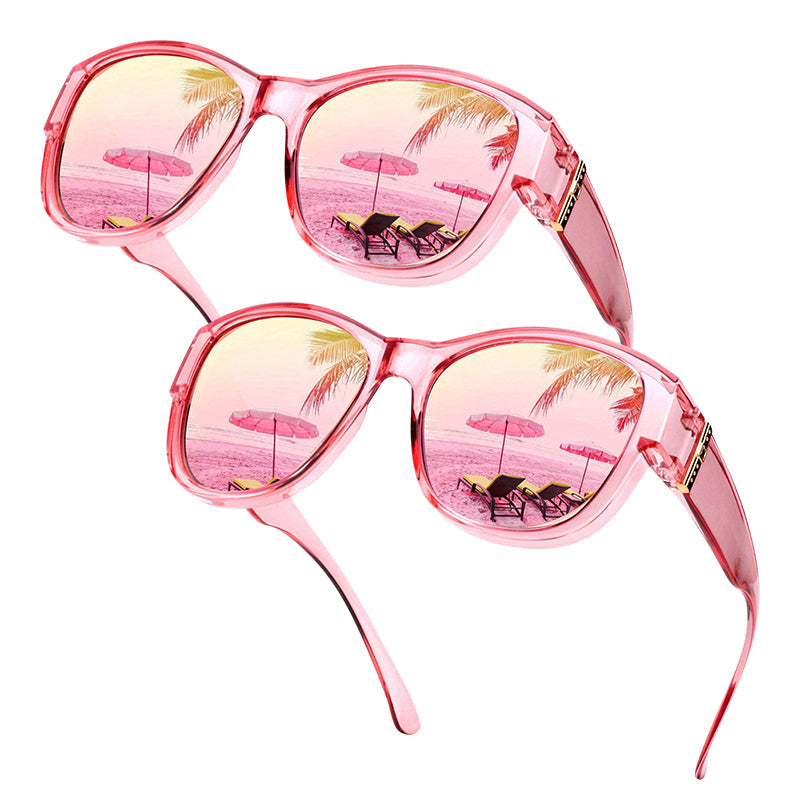 🕶️👓 55% KORTING! Brildragers opgelet: deze oversized zonnebril schuift over je eigen bril en je ziet eruit als een filmster – geen dure clip-on, geen geknipper met lenzen!