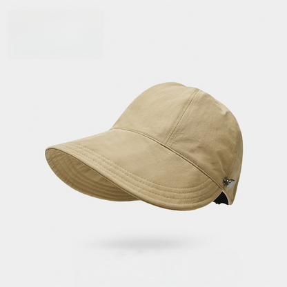 🧢 50% RABATT! ☀️ Damen-Sonnenhut mit verstellbarem Pferdeschwanz-Ausschnitt – Atmungsaktiv & leicht – Perfekt für Strand, Garten oder Reisen – schützt zuverlässig vor UV-Strahlung 🌿👒