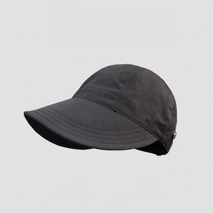 🧢 50% RABATT! ☀️ Damen-Sonnenhut mit verstellbarem Pferdeschwanz-Ausschnitt – Atmungsaktiv & leicht – Perfekt für Strand, Garten oder Reisen – schützt zuverlässig vor UV-Strahlung 🌿👒