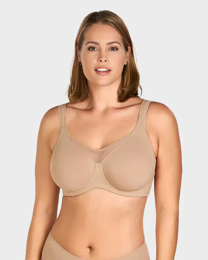 🔥Kostenloser Versand & 50 % Rabatt🔥Damen eleganter leichter Vollschalen-BH in großen Größen