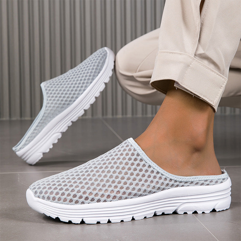 🏃‍♀️ Es wird im Akkord weggeschnappt – zögern Sie nicht!✨Bequeme atmungsaktive Mesh-Slipper