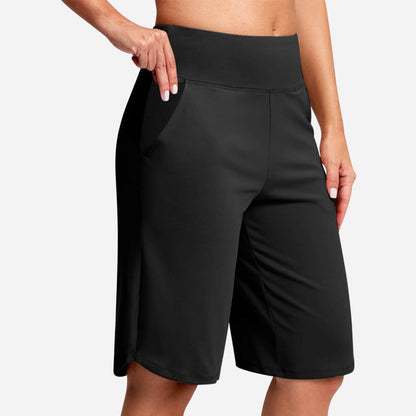 ⏰Letzter Tag des Schlussverkaufs – 50 % Rabatt🔥Yoga-Shorts für Damen mit hoher Taille und Taschen💕Kaufe 2, spare 20%! 💰