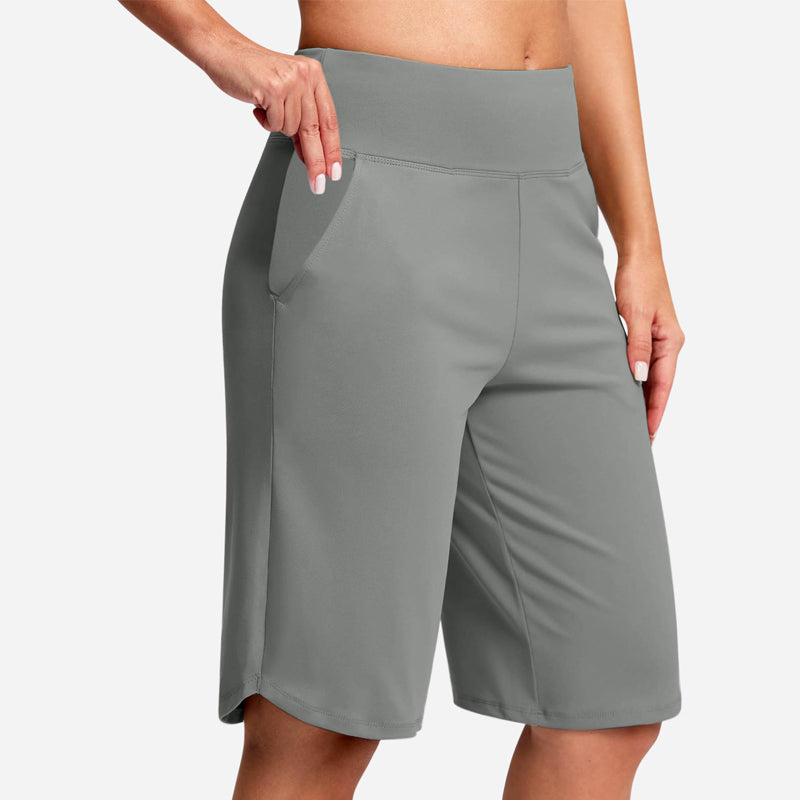 ⏰Letzter Tag des Schlussverkaufs – 50 % Rabatt🔥Yoga-Shorts für Damen mit hoher Taille und Taschen💕Kaufe 2, spare 20%! 💰