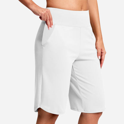 ⏰Letzter Tag des Schlussverkaufs – 50 % Rabatt🔥Yoga-Shorts für Damen mit hoher Taille und Taschen💕Kaufe 2, spare 20%! 💰