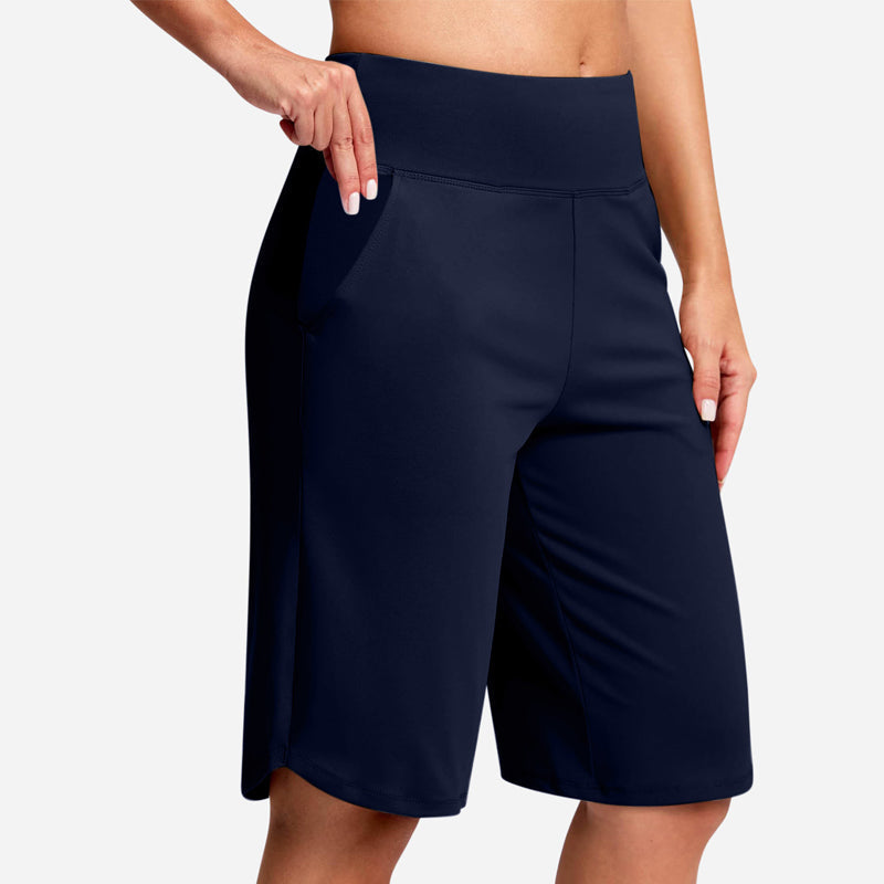 ⏰Letzter Tag des Schlussverkaufs – 50 % Rabatt🔥Yoga-Shorts für Damen mit hoher Taille und Taschen💕Kaufe 2, spare 20%! 💰