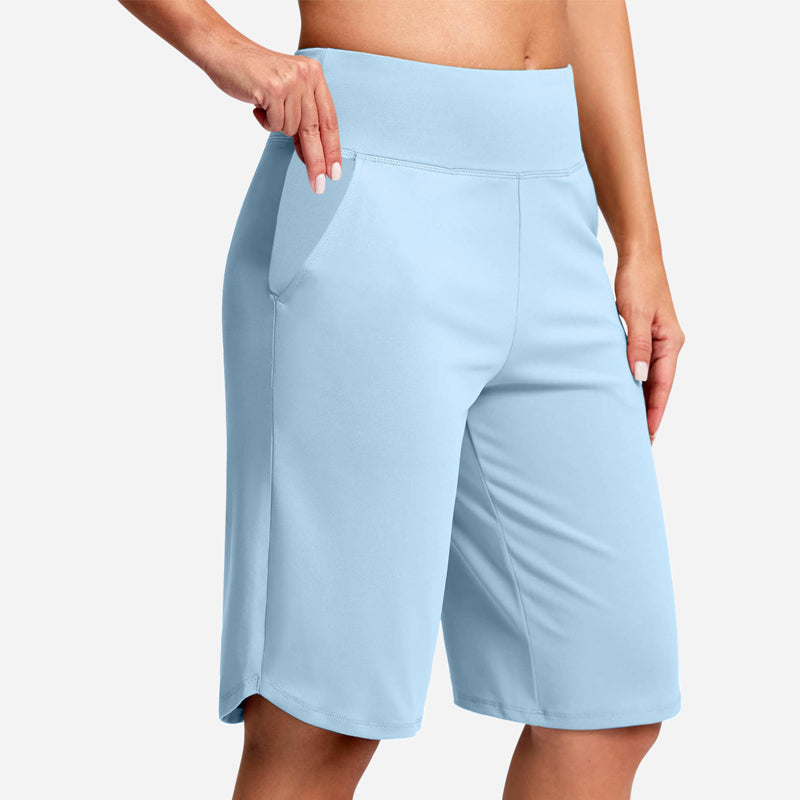⏰Letzter Tag des Schlussverkaufs – 50 % Rabatt🔥Yoga-Shorts für Damen mit hoher Taille und Taschen💕Kaufe 2, spare 20%! 💰