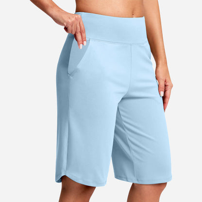 ⏰Letzter Tag des Schlussverkaufs – 50 % Rabatt🔥Yoga-Shorts für Damen mit hoher Taille und Taschen💕Kaufe 2, spare 20%! 💰