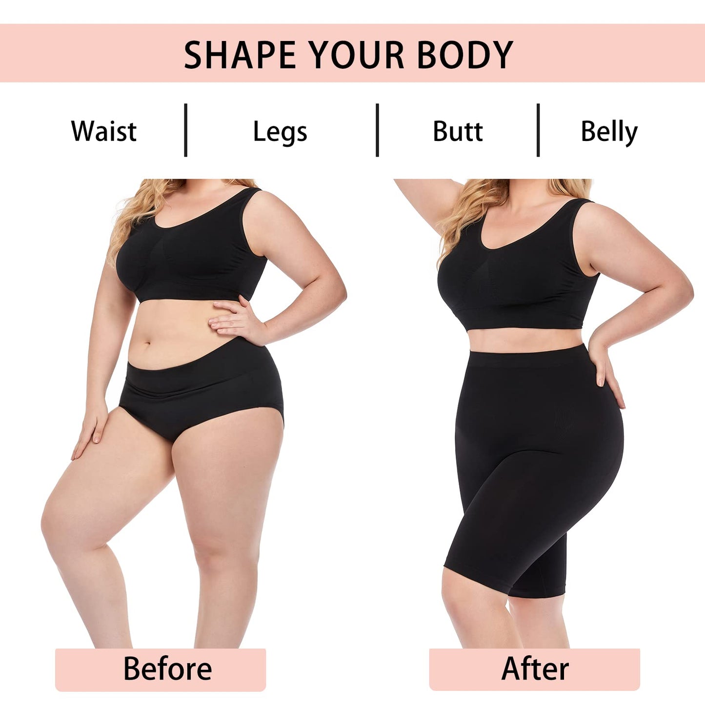 🎁Letzter Tag der Aktion: 49 % Rabatt🔥Bauch- und Hüftstraffungshose mit hoher Taille